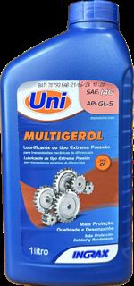 UNI MULTIGEROL 140 GL-5 1LT